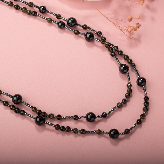 Smoky Quartz Natural Stone Necklace